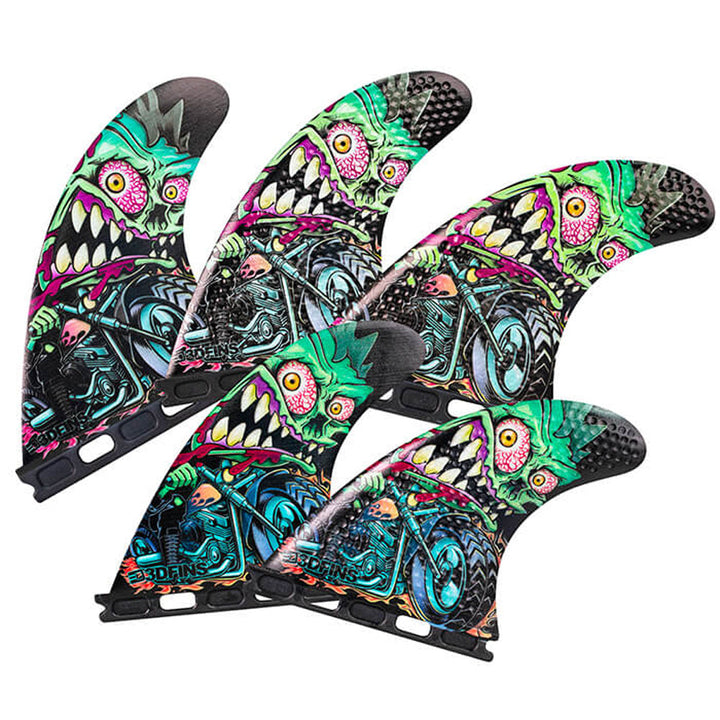 3D Fins - All Rounder 5 Fin - Medium - Rider (FCS1/Futures)