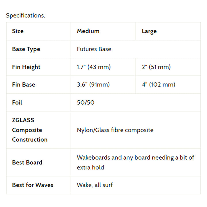 3D Fins - Dimpster - Medium - Skullpass (FCS1/Futures)