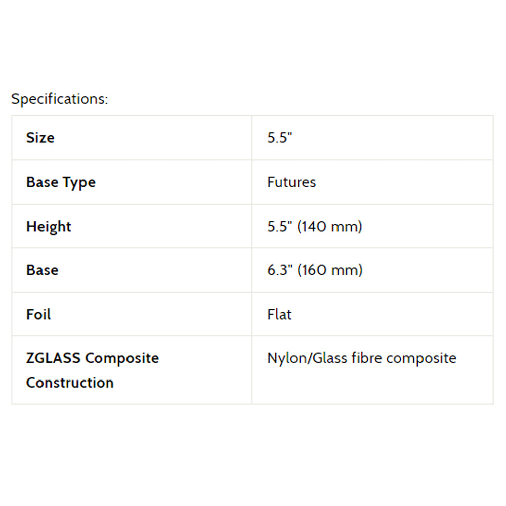 3D Fins - Speed Keel Twin - B&amp;W Starburst (FCS1/Futures)
