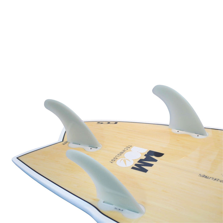 Surfboard Fins Thruster Set (3 Fin) FCS l &amp; FCS ll compatible M5 spec
