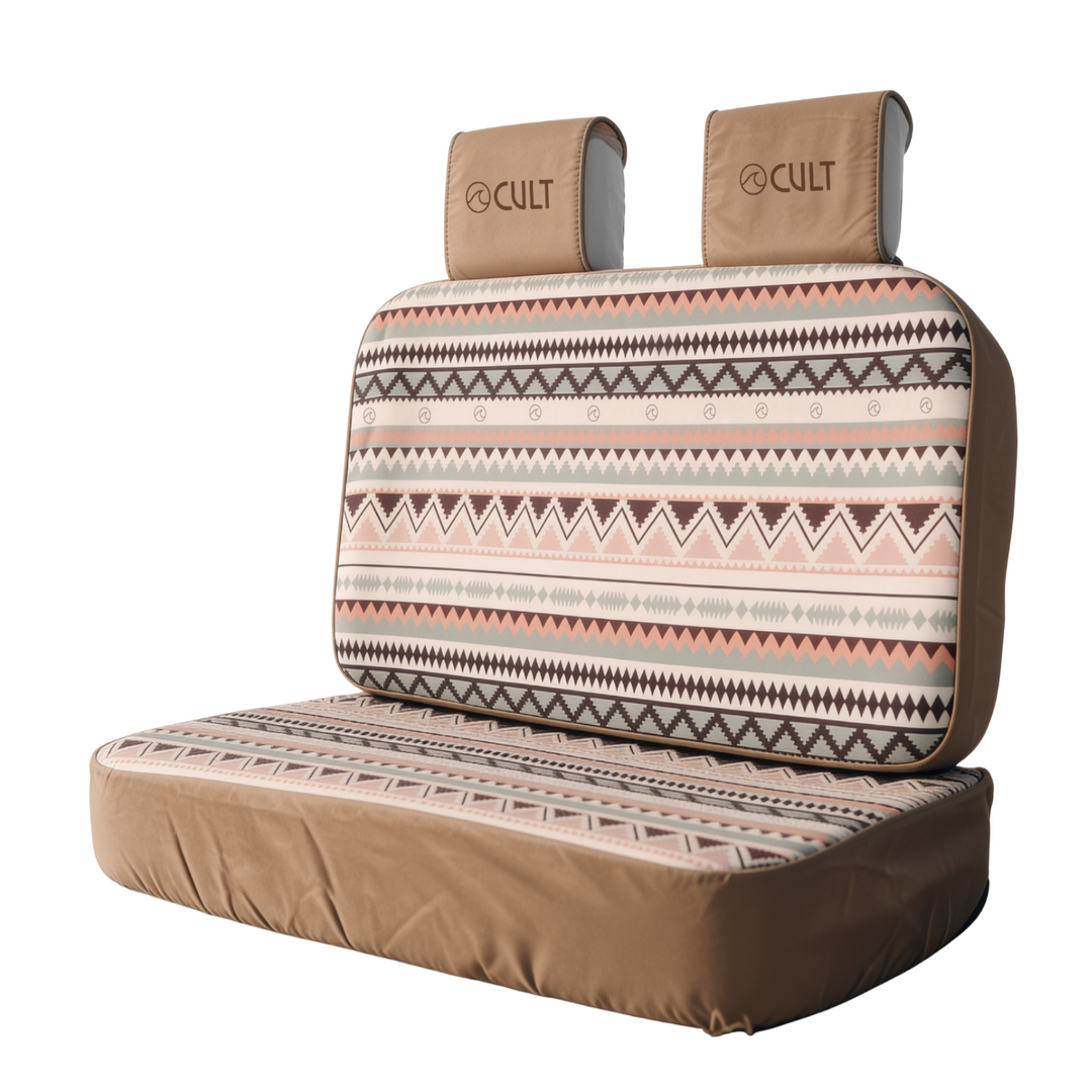 Campervan/Dinette | Double Back Seat Cover | Indi Brown