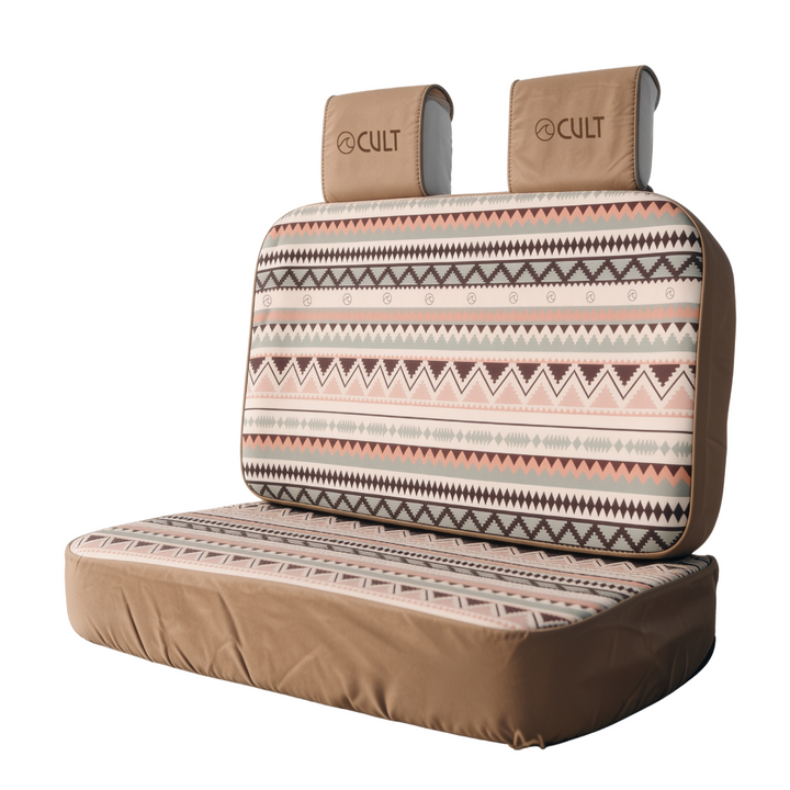 Campervan/Dinette | Double Back Seat Cover | Indi Brown
