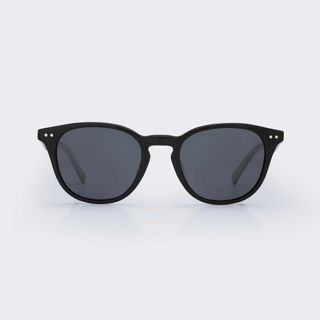 Reef Break- Bioacetate Polarised Sunglasses in All Black