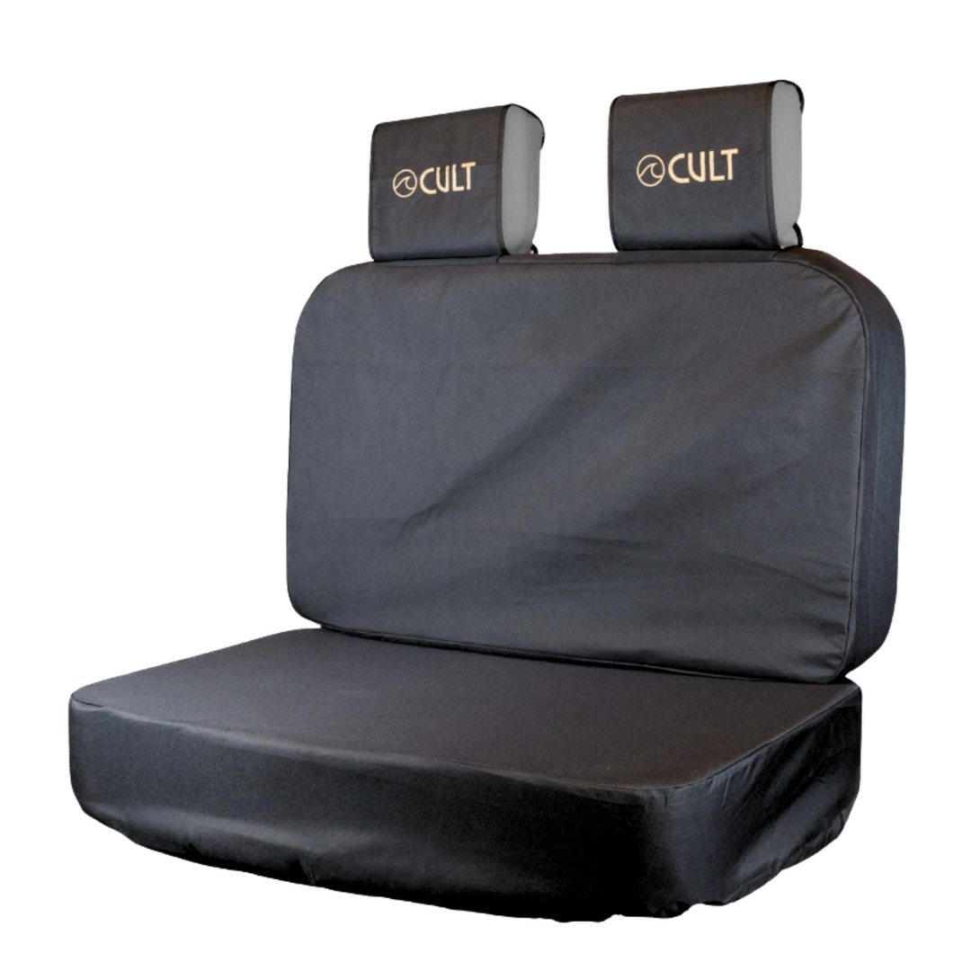 Campervan/Dinette | Double Back Seat Cover | Black