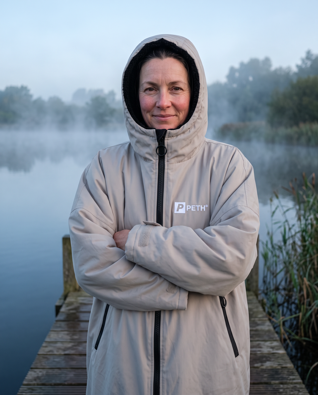 Waterproof Changing Robe | Stone