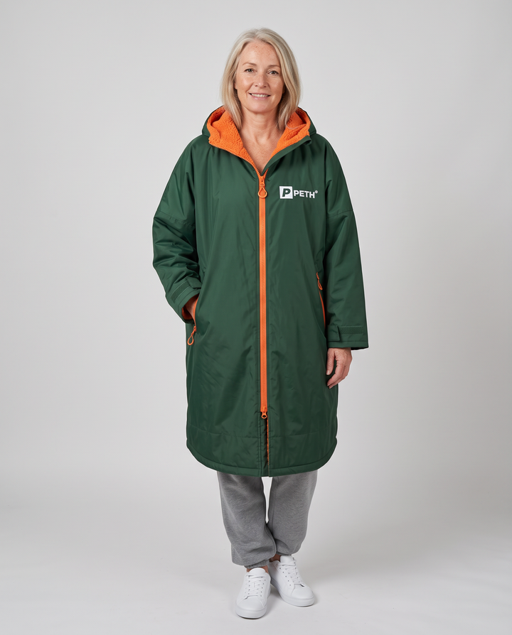 Waterproof Changing Robe | Forest Green