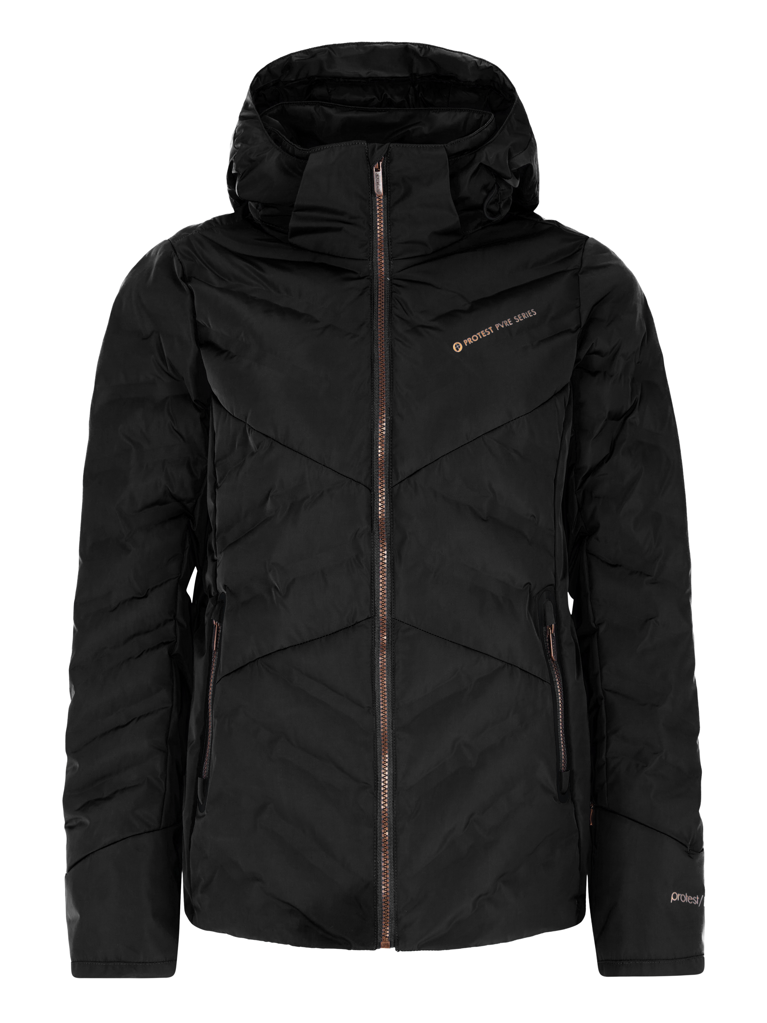 Protest Womens APPLY snowjacket - True Black | Jackets | Protest