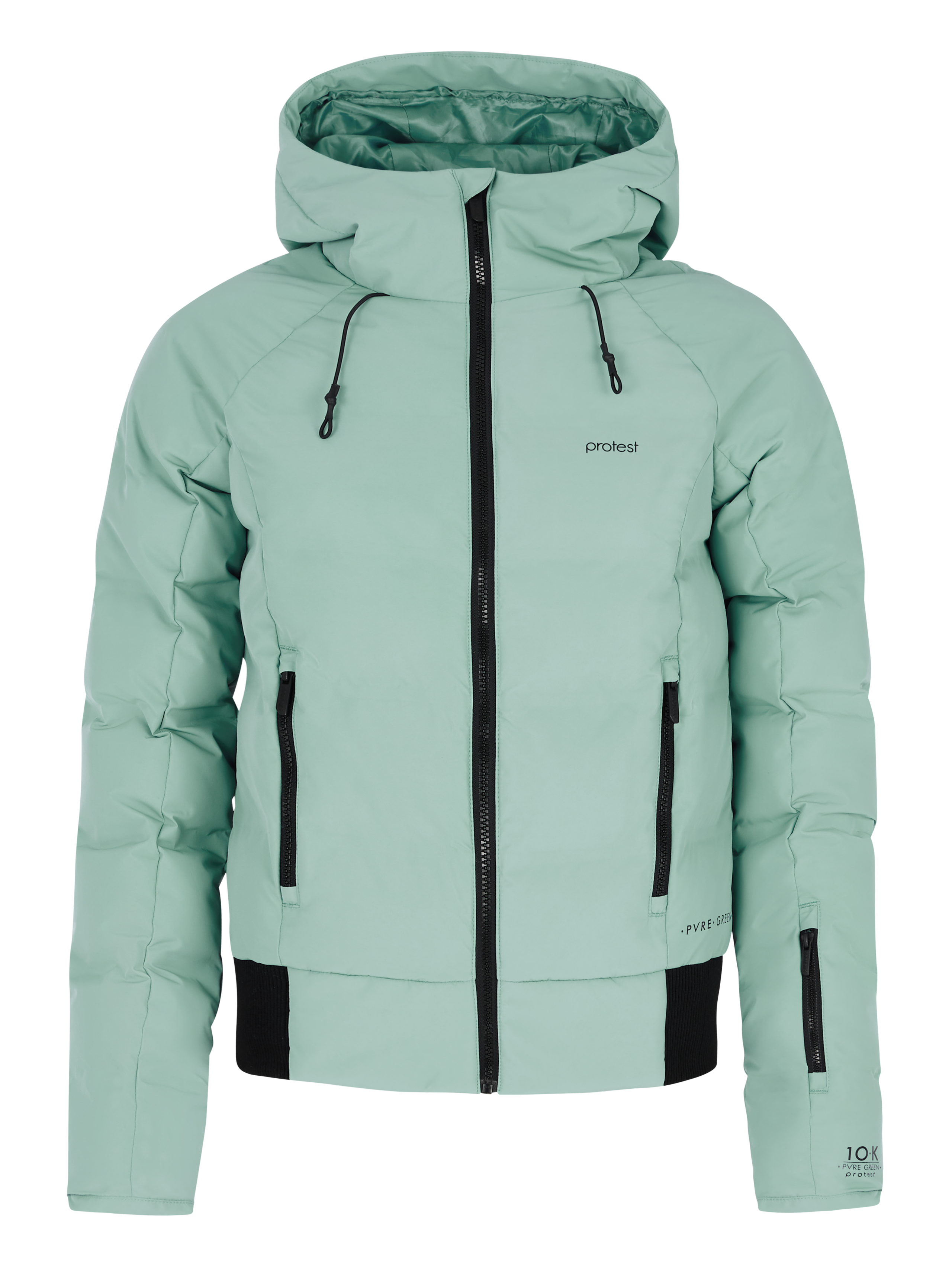 Protest Womens ALYSUMI snowjacket - Green Bay Green | Jackets | Protest