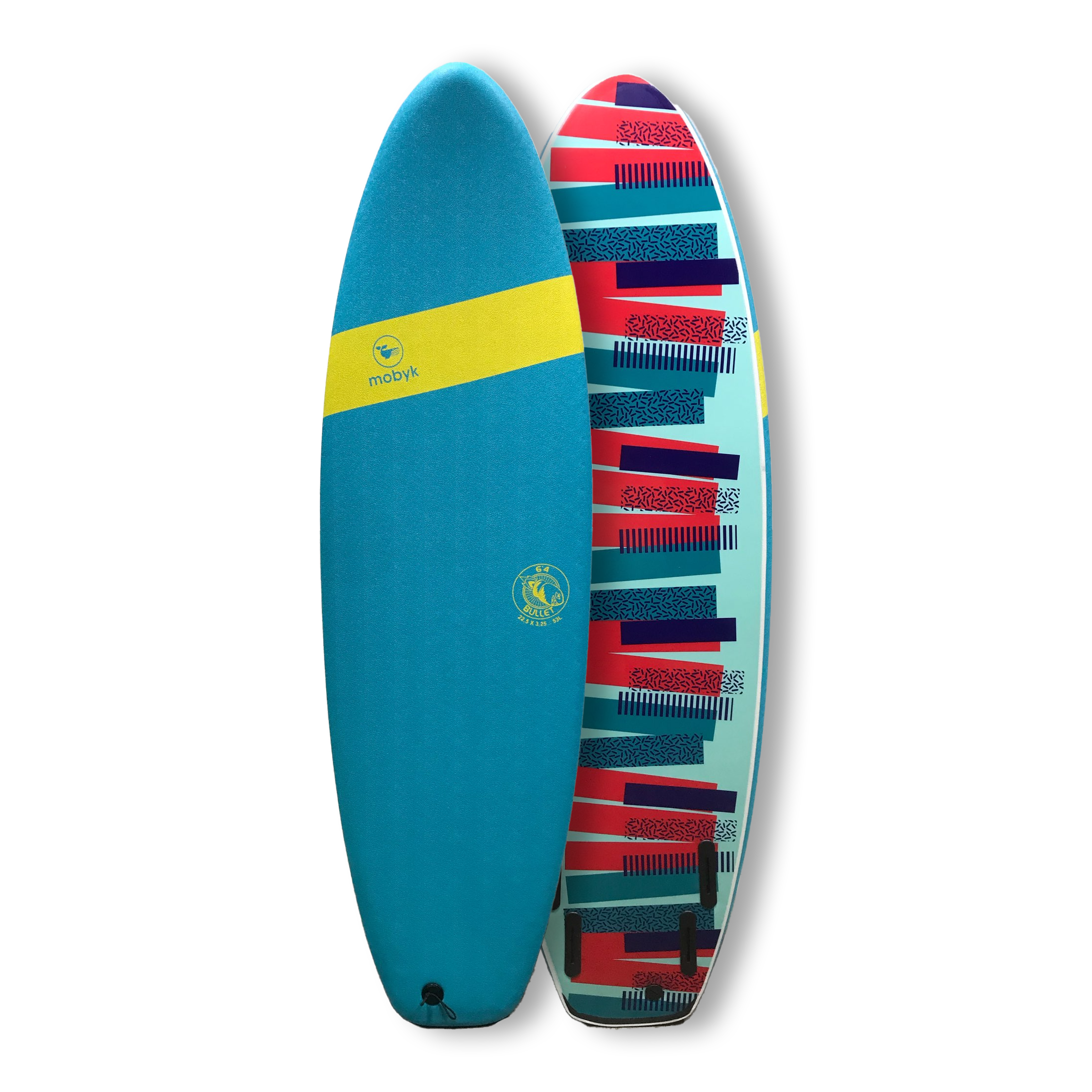 Mobyk Bullet Softboard - Blue Curacao | Surfboards | Mobyk
