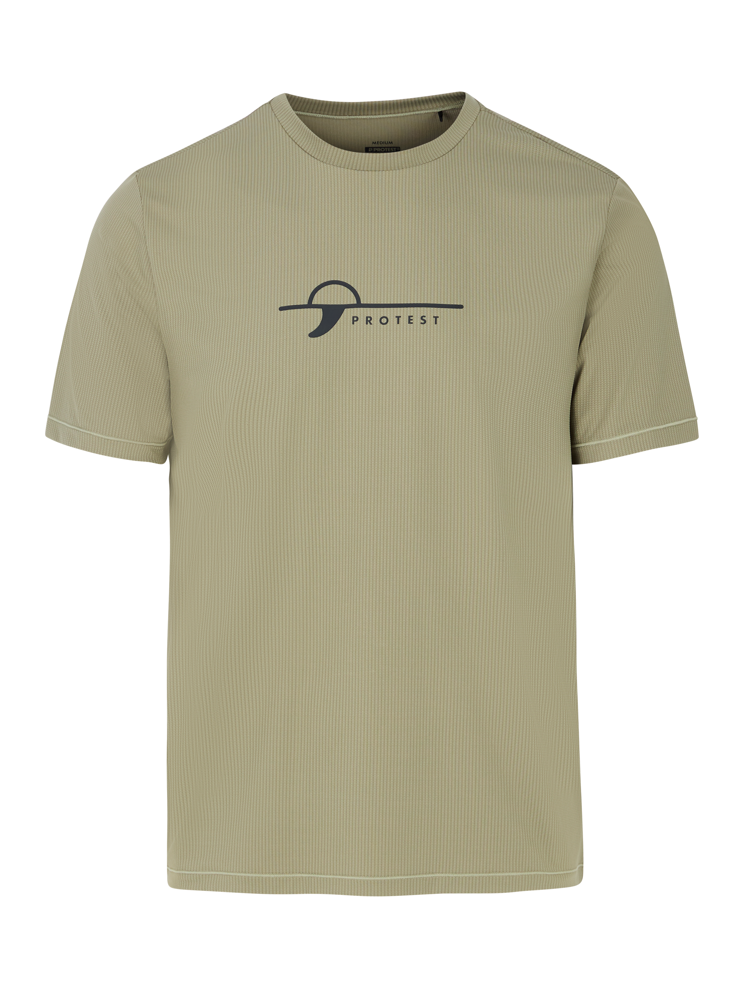 Protest Mens Core Short Sleeve Surf T-Shirt - Artichoke Green