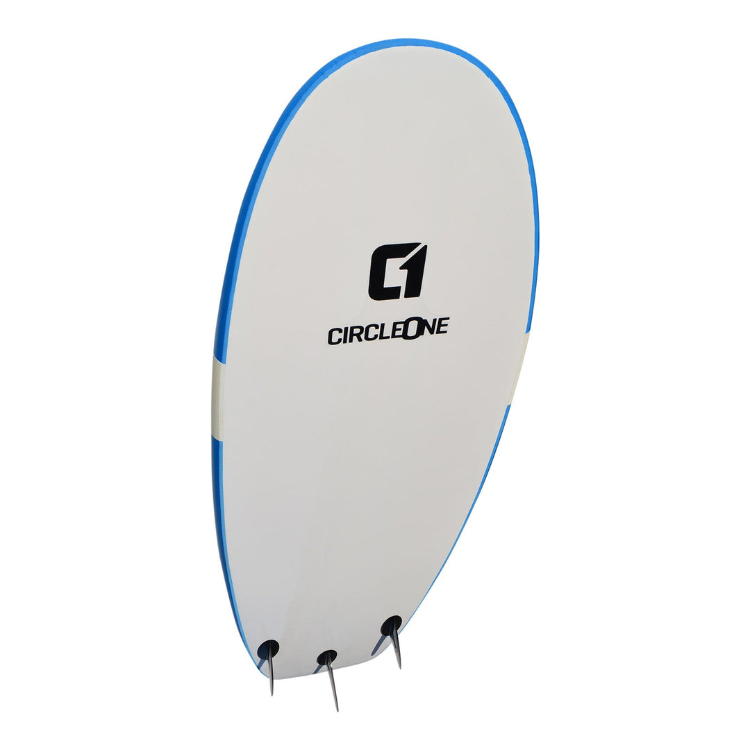 Easy Carry Wide 7ft x 25in Softboard Surfboard | Circle One