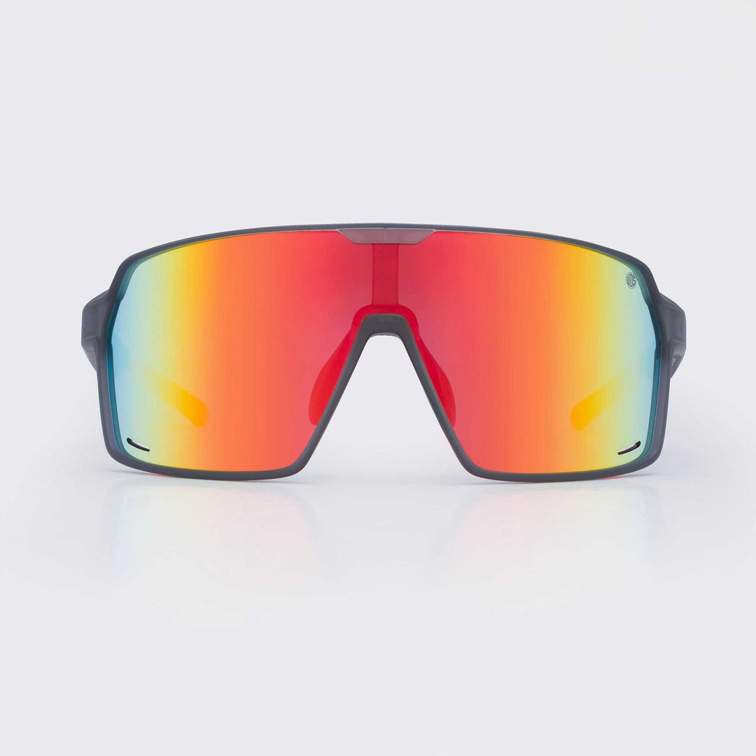 RESCUE | Wrap Around Eyewear For Sports | Red Mirror