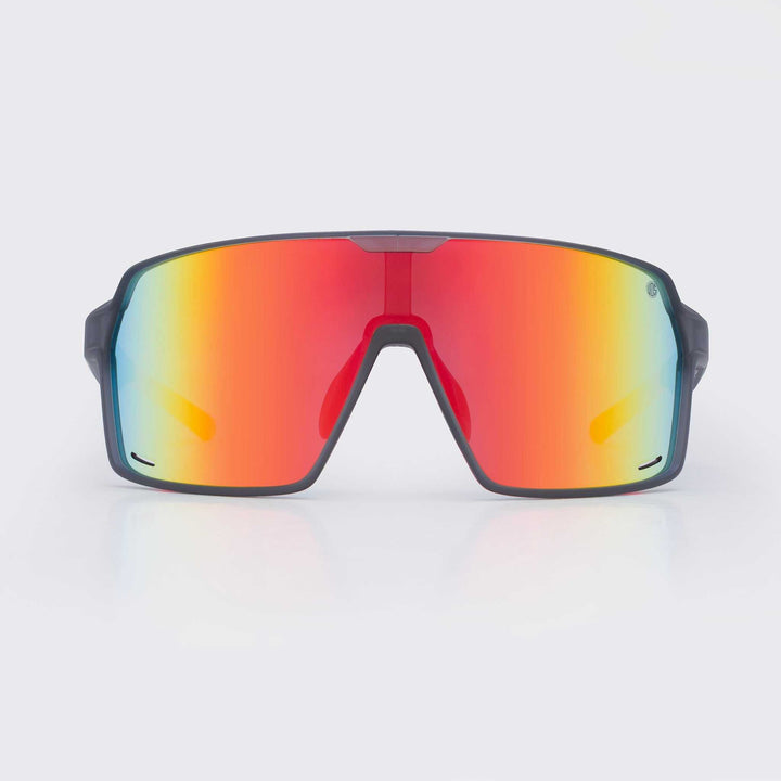 RESCUE | Wrap Around Eyewear For Sports | Red Mirror