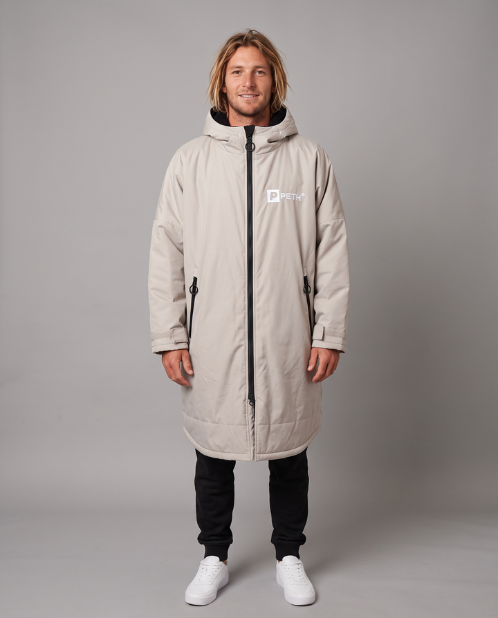 Waterproof Changing Robe | Stone
