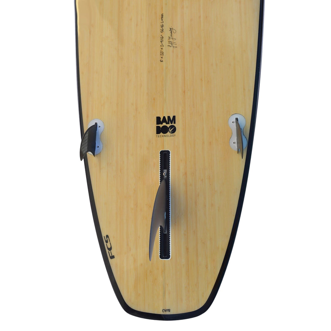 8ft Bamboo Squash Tail Mini Mal Surfboard | Circle One
