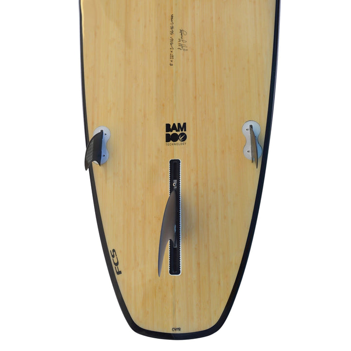 8ft Bamboo Squash Tail Mini Mal Surfboard | Circle One