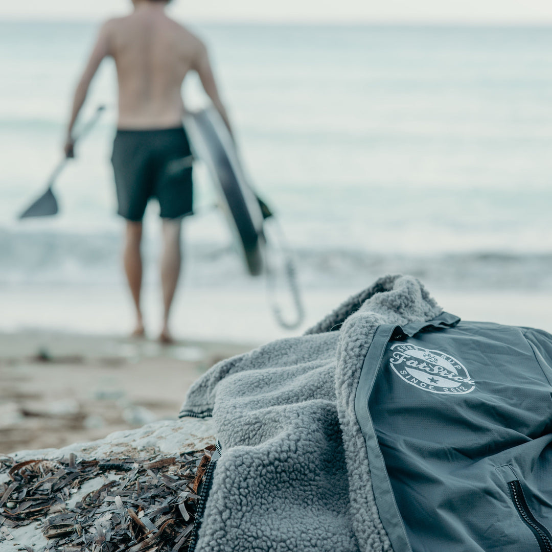 Recycled Waterproof Fleece Changing Robe