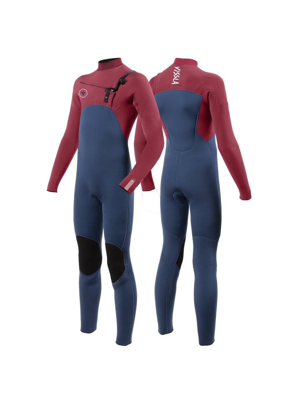 7 Seas boys 3-2 Chest Zip Wetsuit | Vissla
