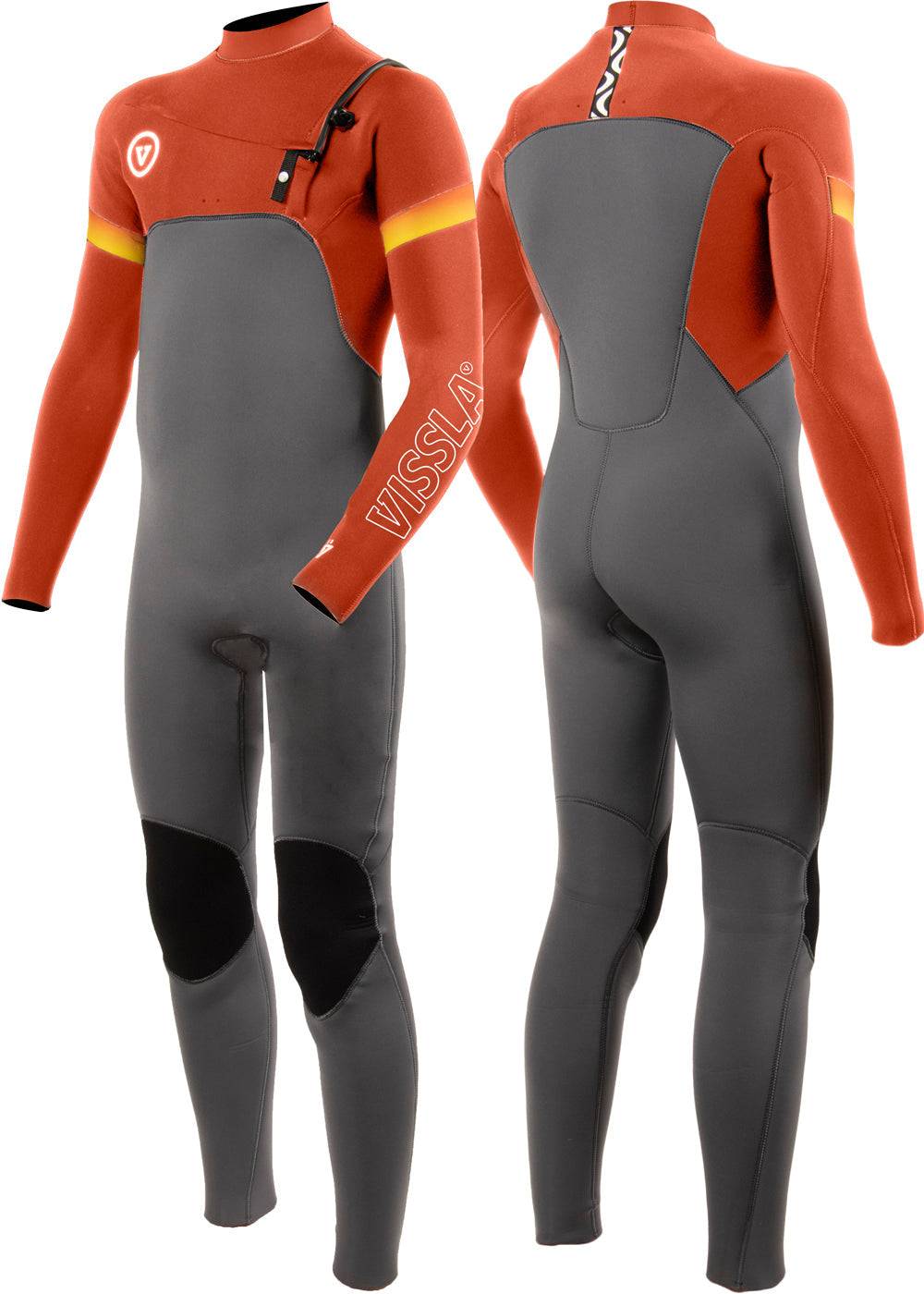 Vissla 7 Seas Boys Raditude 3/2mm Chest Zip Wetsuit