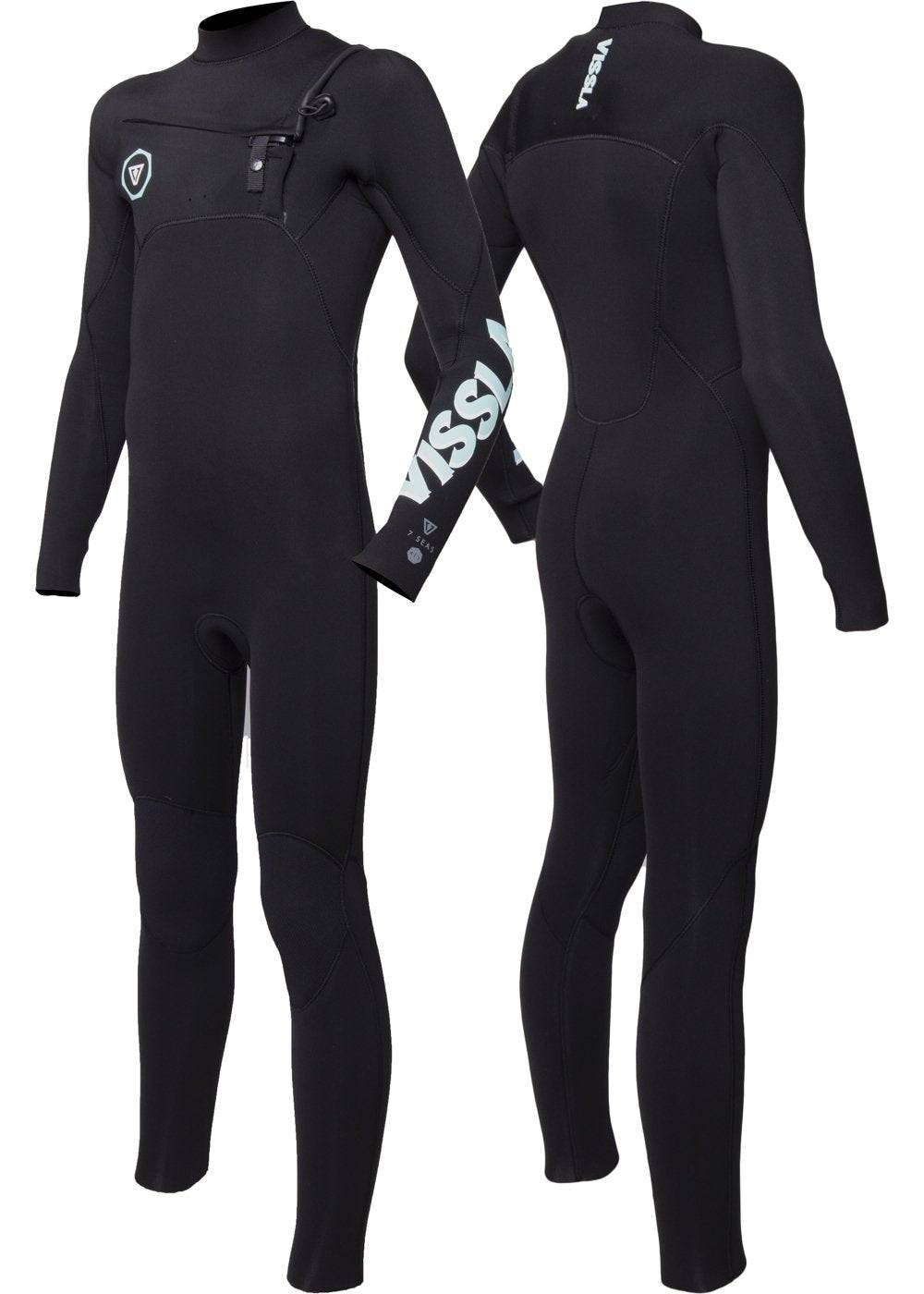 Vissla 7 Seas Boys 4/3mm Chest Zip Wetsuit