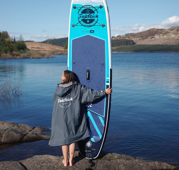 Recycled Waterproof Fleece Changing Robe