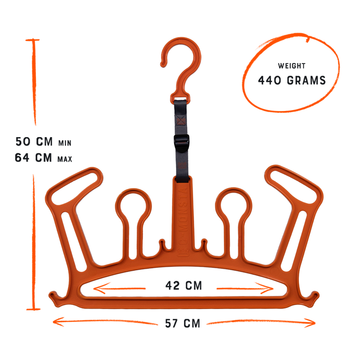 C-Monsta Wetsuit Hanger V2 - Orange