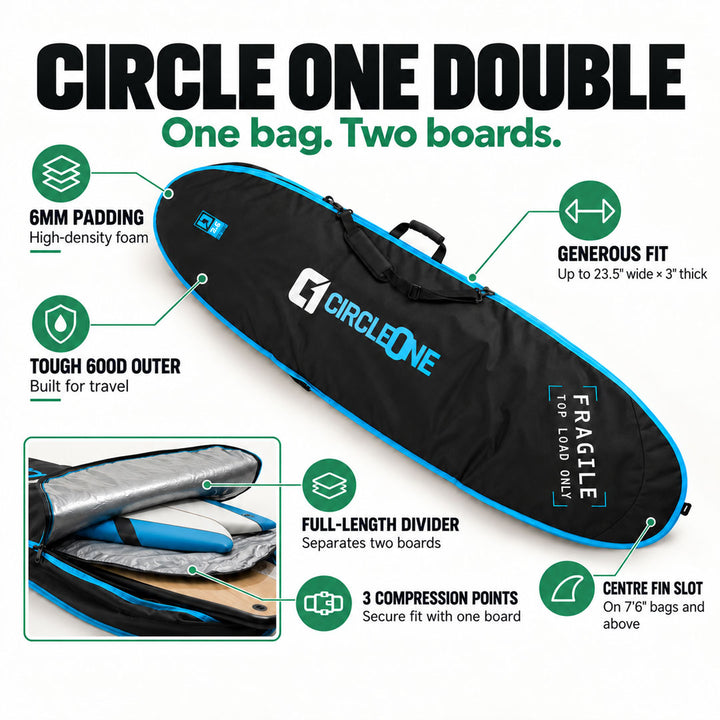 Circle One Double Board Bag
