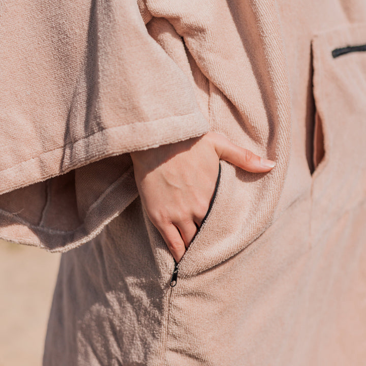 Microfibre Towel Changing Robe | Sand