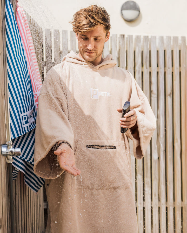 Microfibre Towel Changing Robe | Sand