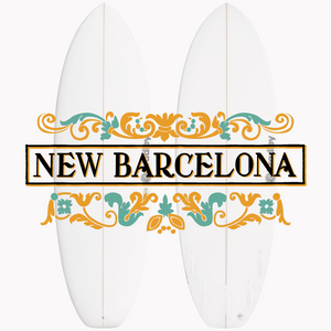 Christiaan Bradley Surfboard New Barcelona