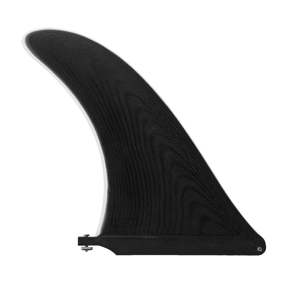 Captain Fin Co - Black Rose MFG - 9.75 - Black/White