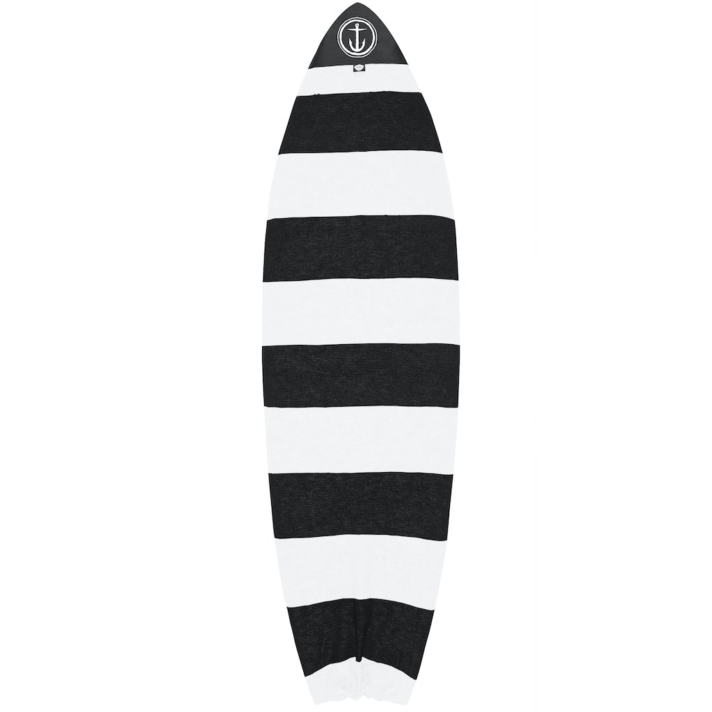Captain Fin Co - Hybrid Boardsock - Black &amp; White