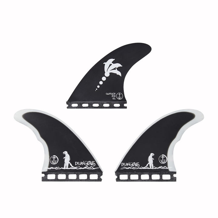 Captain Fin Co - Dylan Gravezilla Tri - Medium  - Black (Futures)