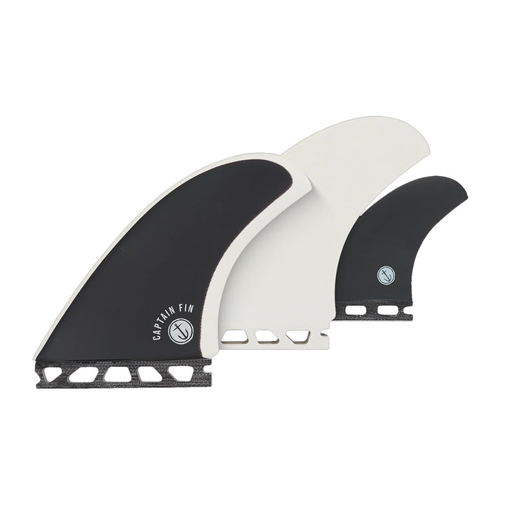 Captain Fin Co - CF Twin + Trailer - Medium - Black (Futures)