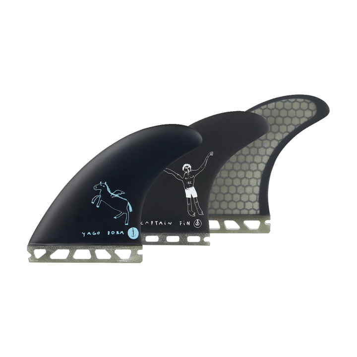 Captain Fin Co | Yago Dora Tri | MD/LG - Black | Futures
