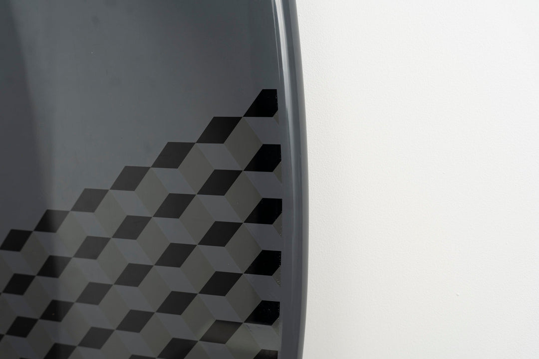 50-56inch Carbon Fibre Epoxy Skimboard Cobalt Grey | Circle One