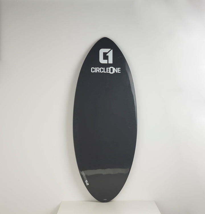 50-56inch Carbon Fibre Epoxy Skimboard Cobalt Grey | Circle One