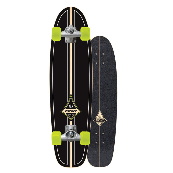 Carver Skateboards - 29" Surfrider Black - C5 Complete