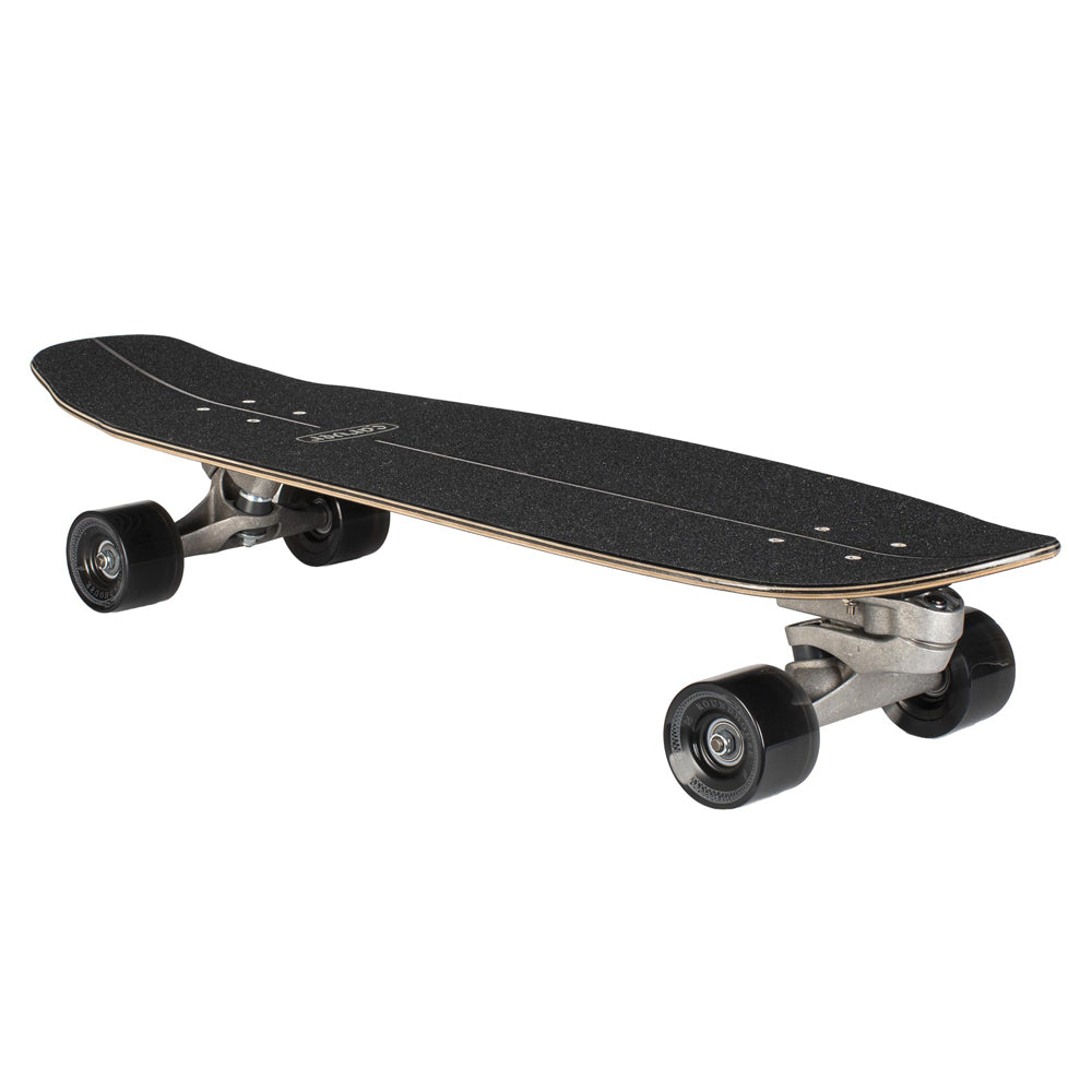 Carver Skateboards - 32.5" Black Tip Carbon - C7 Complete