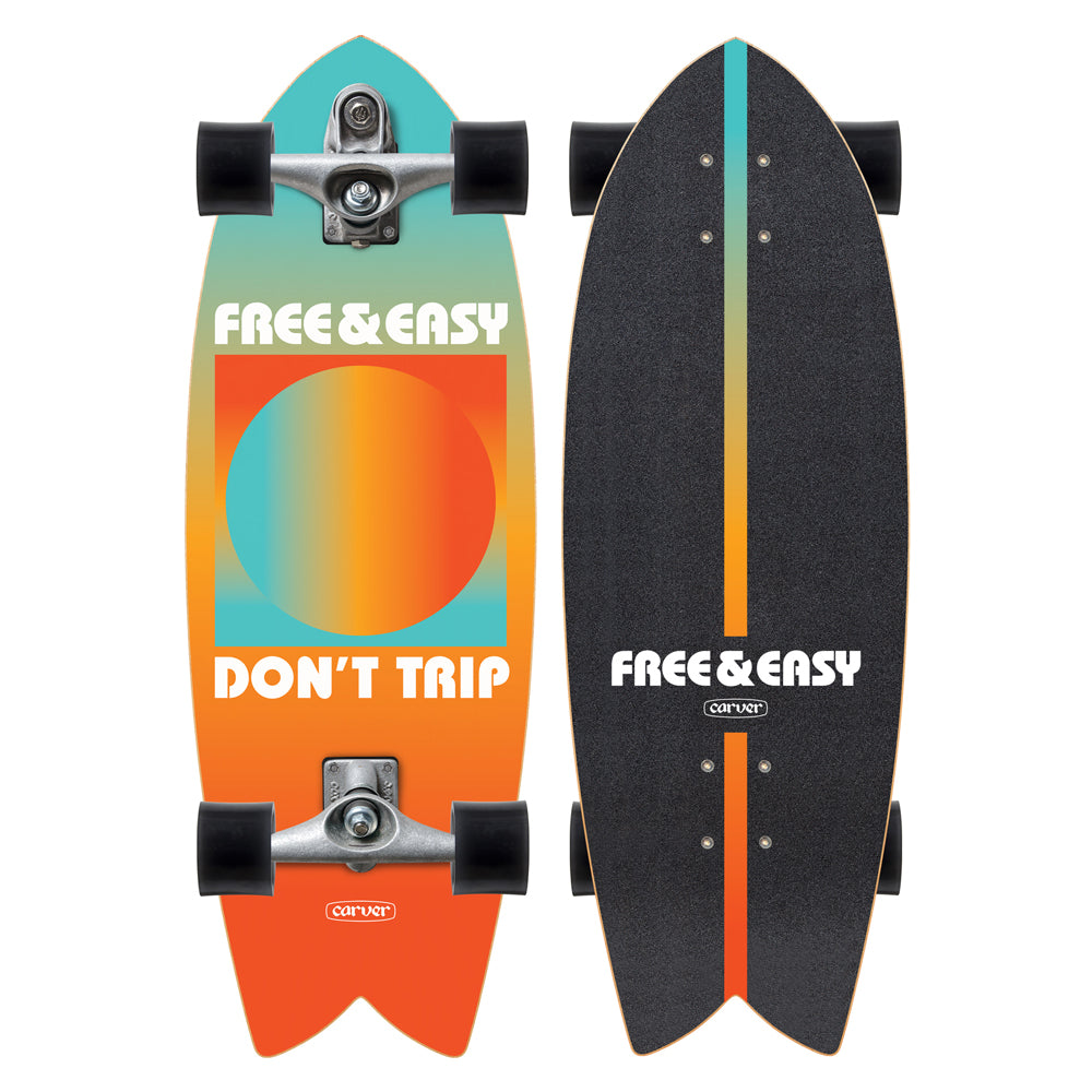 Carver Skateboards - 29.25" Free &amp; Easy Gradient Sun - C7 Complete