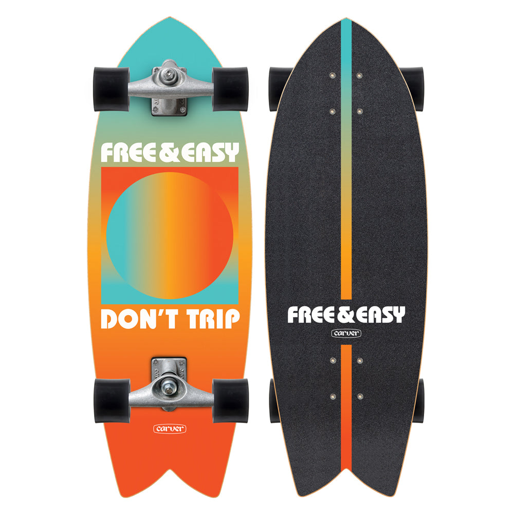 Carver Skateboards - 29.25" Free &amp; Easy Gradient Sun - CX Complete