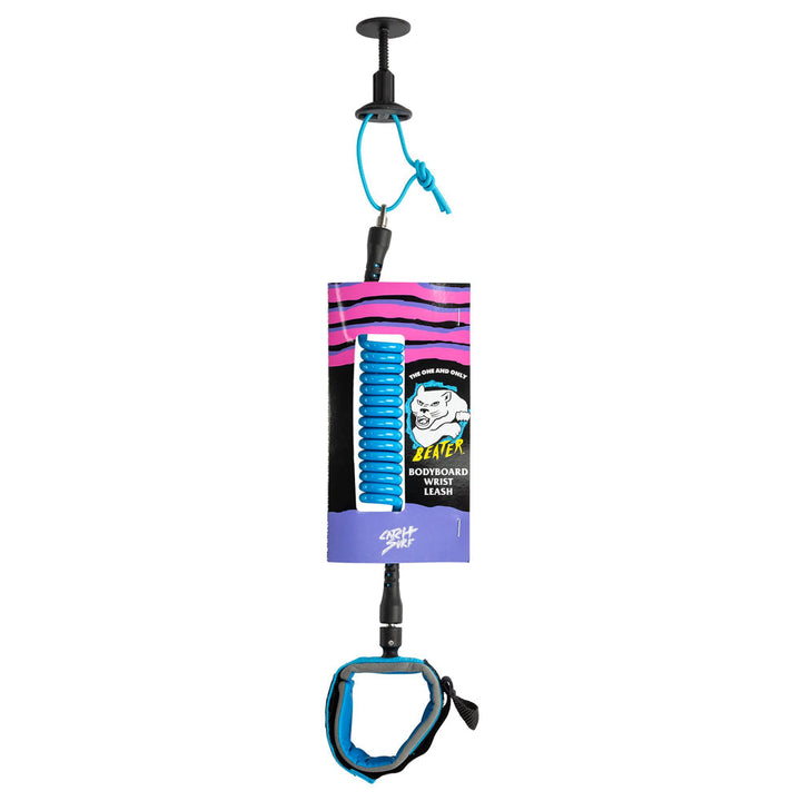 Catch Surf - Beater Bodyboard Leash - Light Blue &amp; Grey