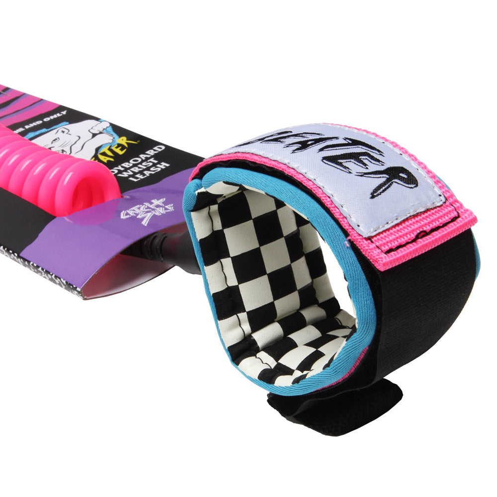 Catch Surf - Beater Bodyboard Leash - Pink &amp; Blue