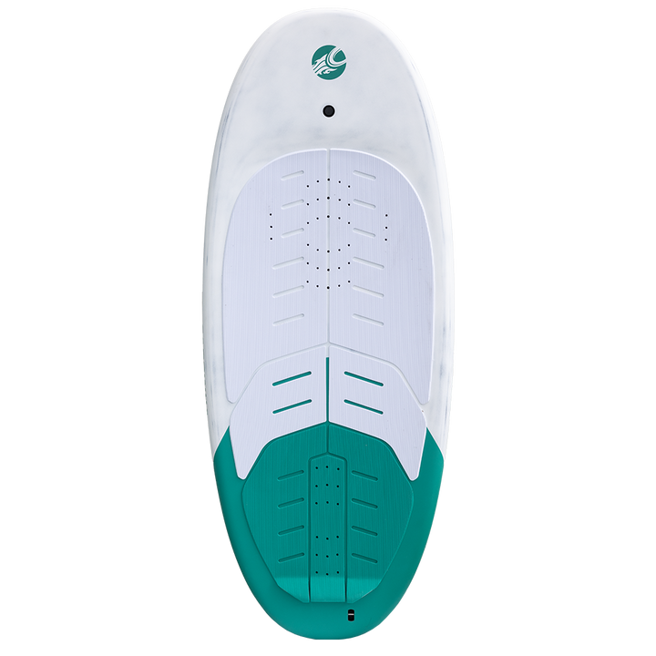 The redesigned Code Wing Foil board, featuring a new rounded thumb tail shape for improved release and easier takeoff. Updated volume distribution shifts the largest area slightly forward for maximum efficiency. Size-specific adjustments, including modified rockerline, rail thickness, and deck recess, make it ideal for freeriding and competition. The most versatile board in the range, now even better.