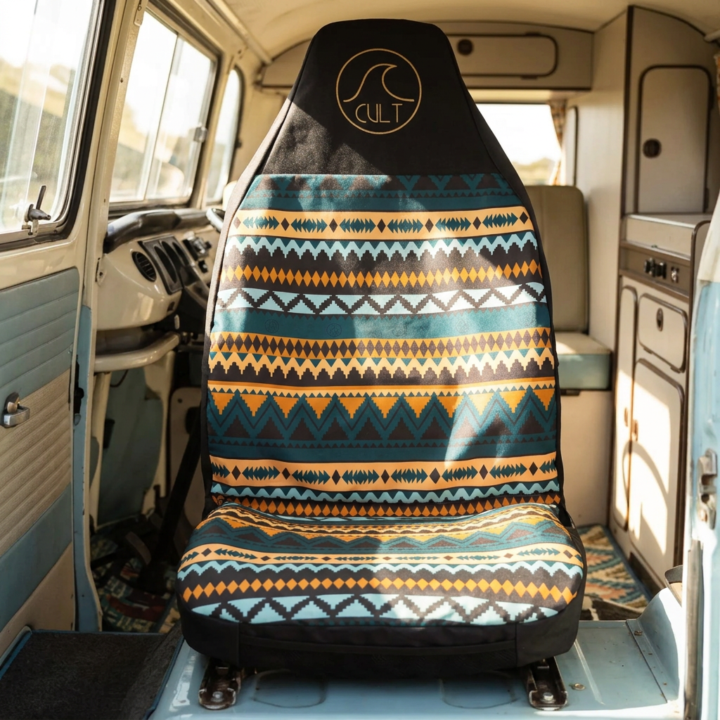 Single Waterproof Seat Cover | Indi Blue