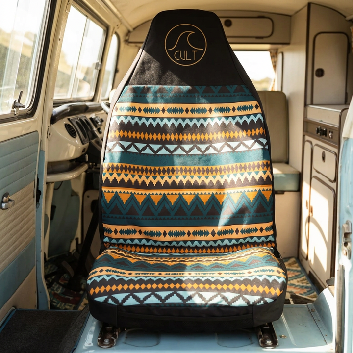 Single Waterproof Seat Cover | Indi Blue