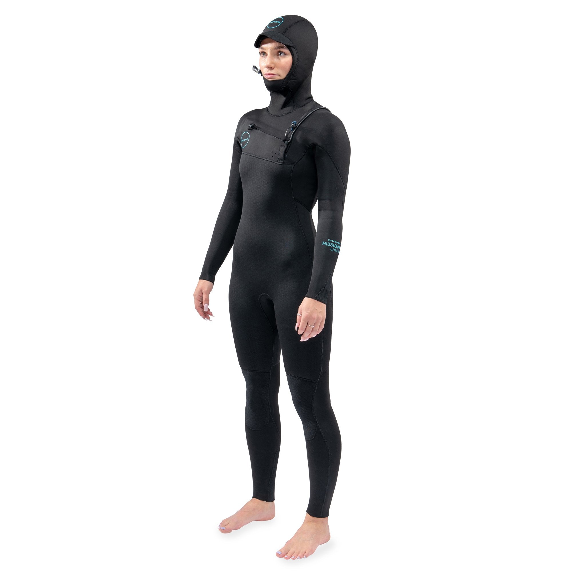 Dakine 2021 Womens Mission Chest Zip Hooded 4/3mm | Wetsuits | Dakine