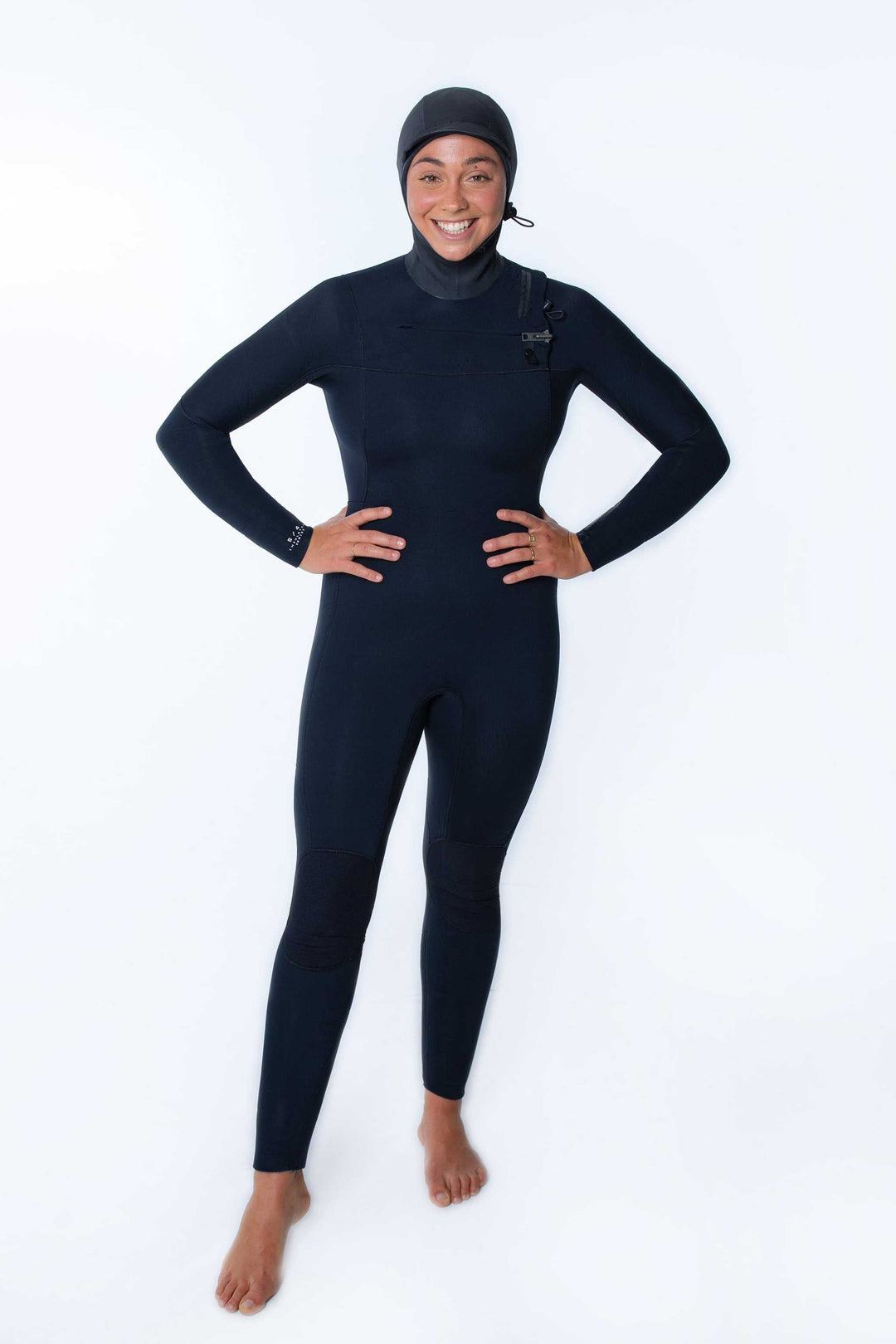 Merino Insulator Series Womens 5/4 Hooded Chest Zip Steamer