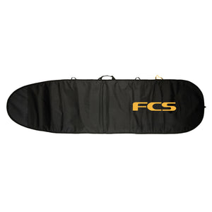 FCS Classic Fun Board Boardbag - Black / Mango