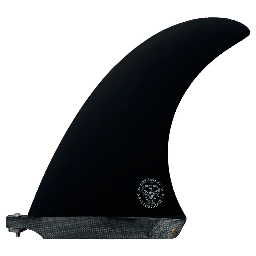 Flying Diamonds - Neal Purchase Jr - Single Fin - Black